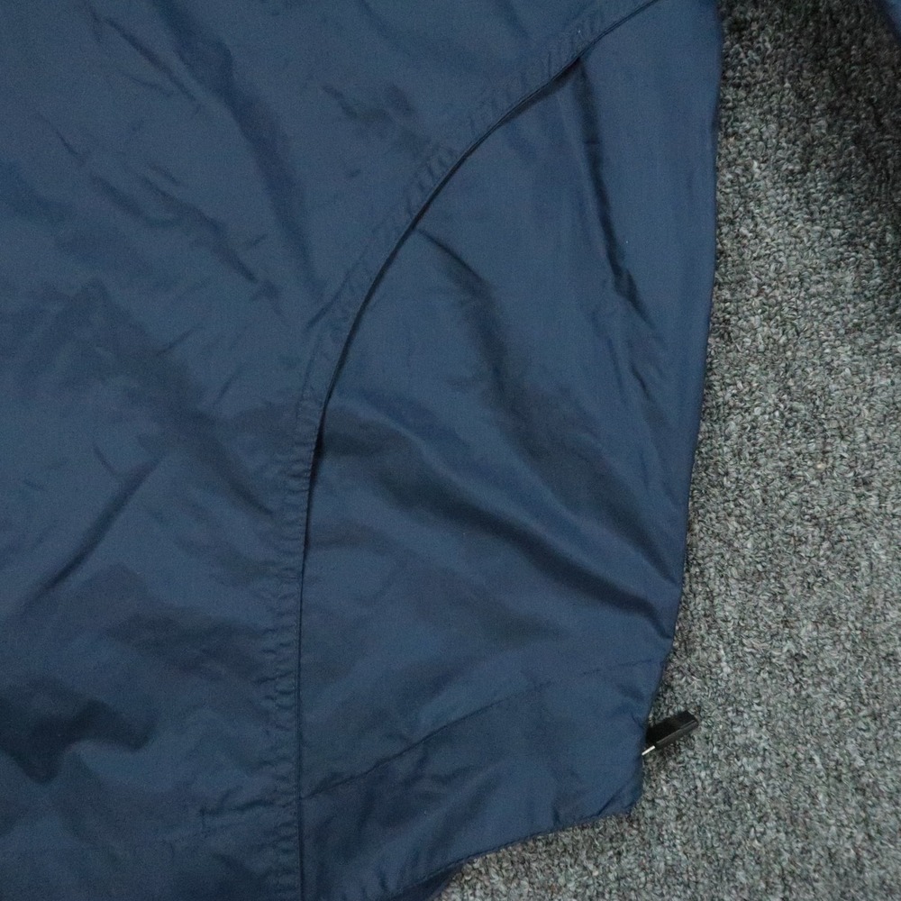 Illinois Fighting Illini Jacket Mens Large Blue Nike Quarter Zip Windbreaker - Picture 5 of 12